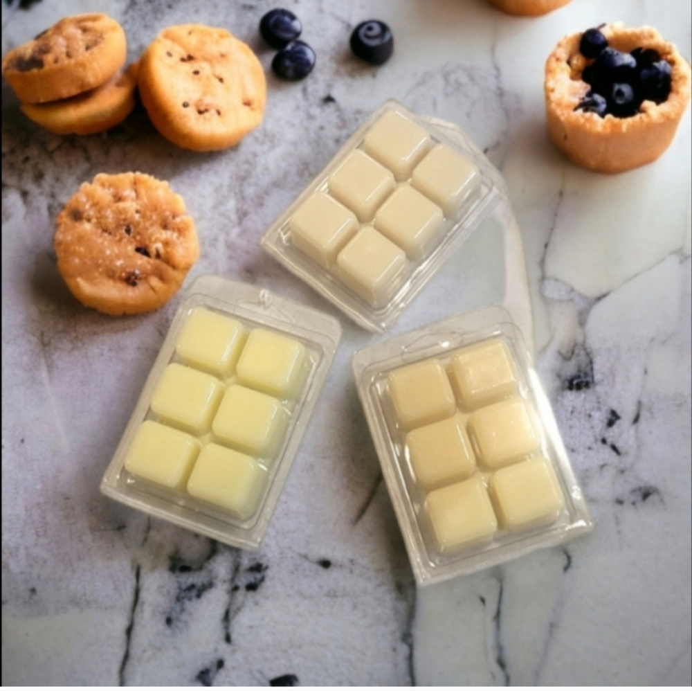 Orchid & Vine Soy Wax Melting Tarts Set of Three Soy Wax Melting Tarts Blueberry